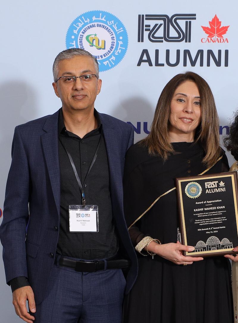 Ayesha and Kashif Khan